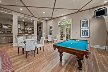 Billiards room